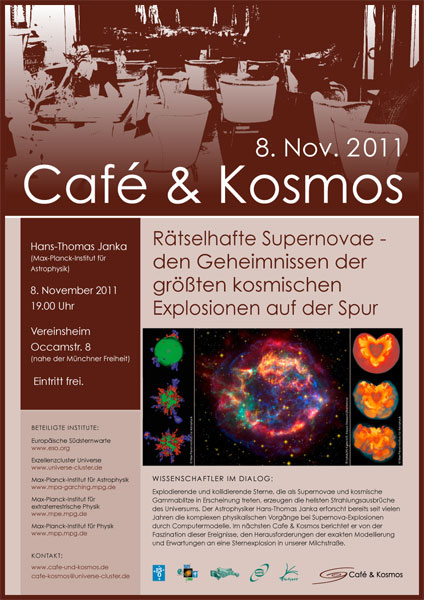 Café und Kosmos im Oktober 2011
