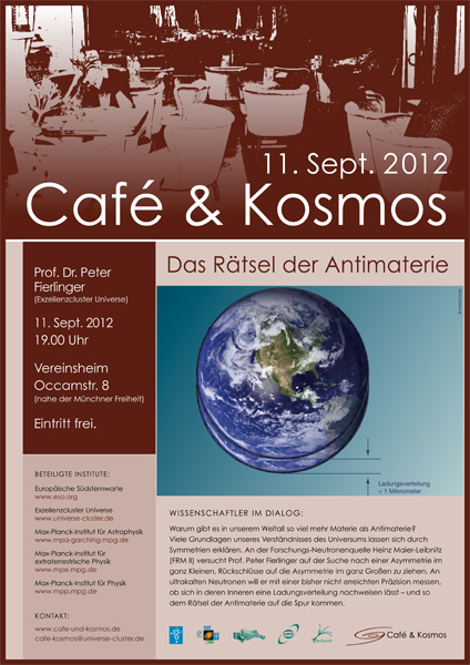 Café und Kosmos im September 2012