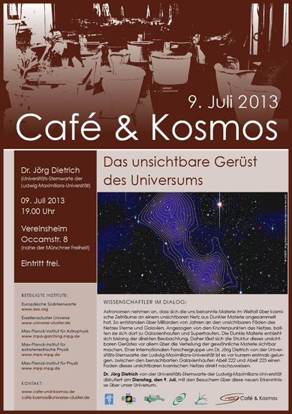 Café und Kosmos im Juli 2013