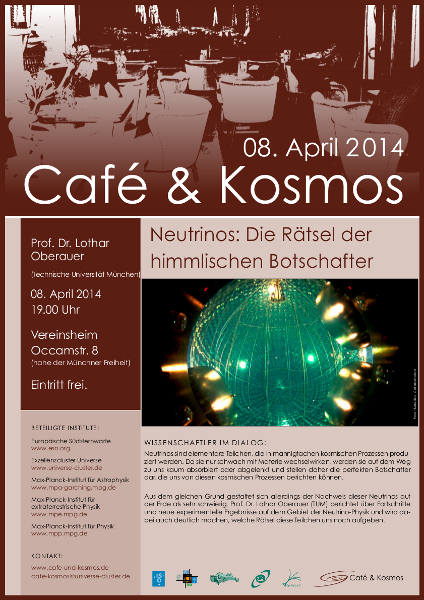 Café und Kosmos im April 2014