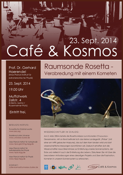 Café und Kosmos im September 2014