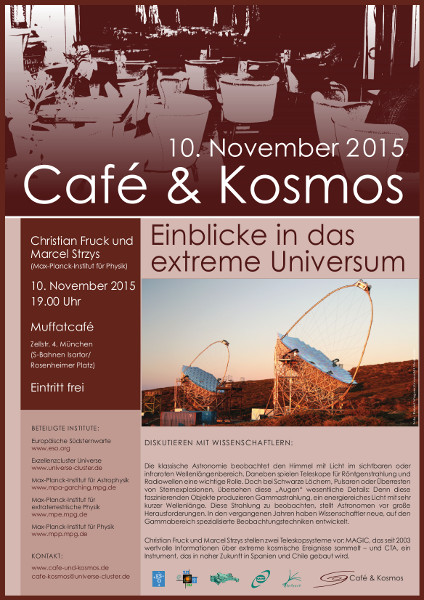 Café und Kosmos im November 2015