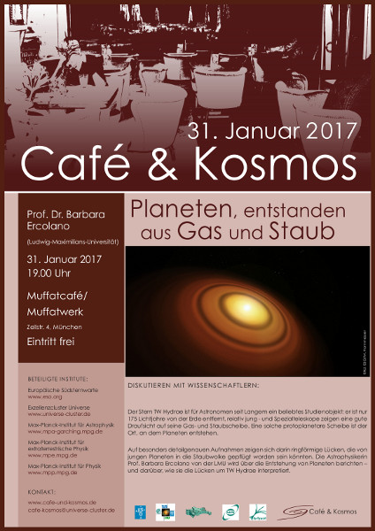 Café und Kosmos im Januar 2017