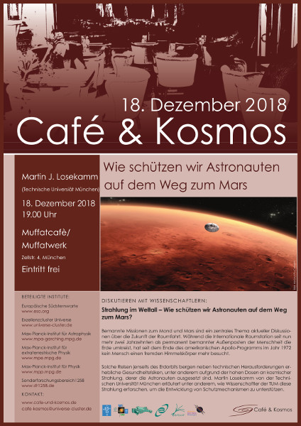 Café und Kosmos im Dezember 2018