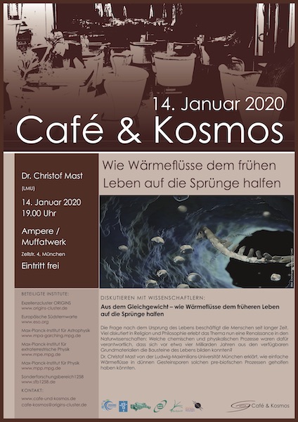 Café und Kosmos im Januar 2020