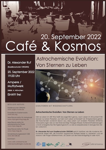 Café und Kosmos im September 2022