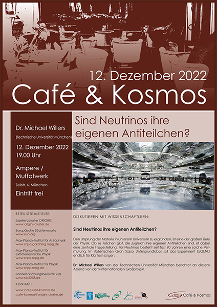 Café und Kosmos im Dezember 2022
