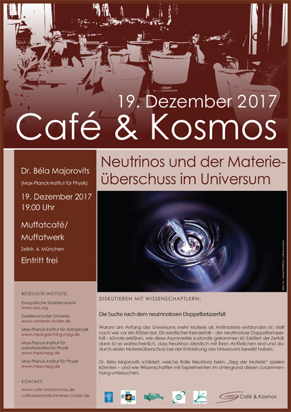 Café und Kosmos im Dezember 2017
